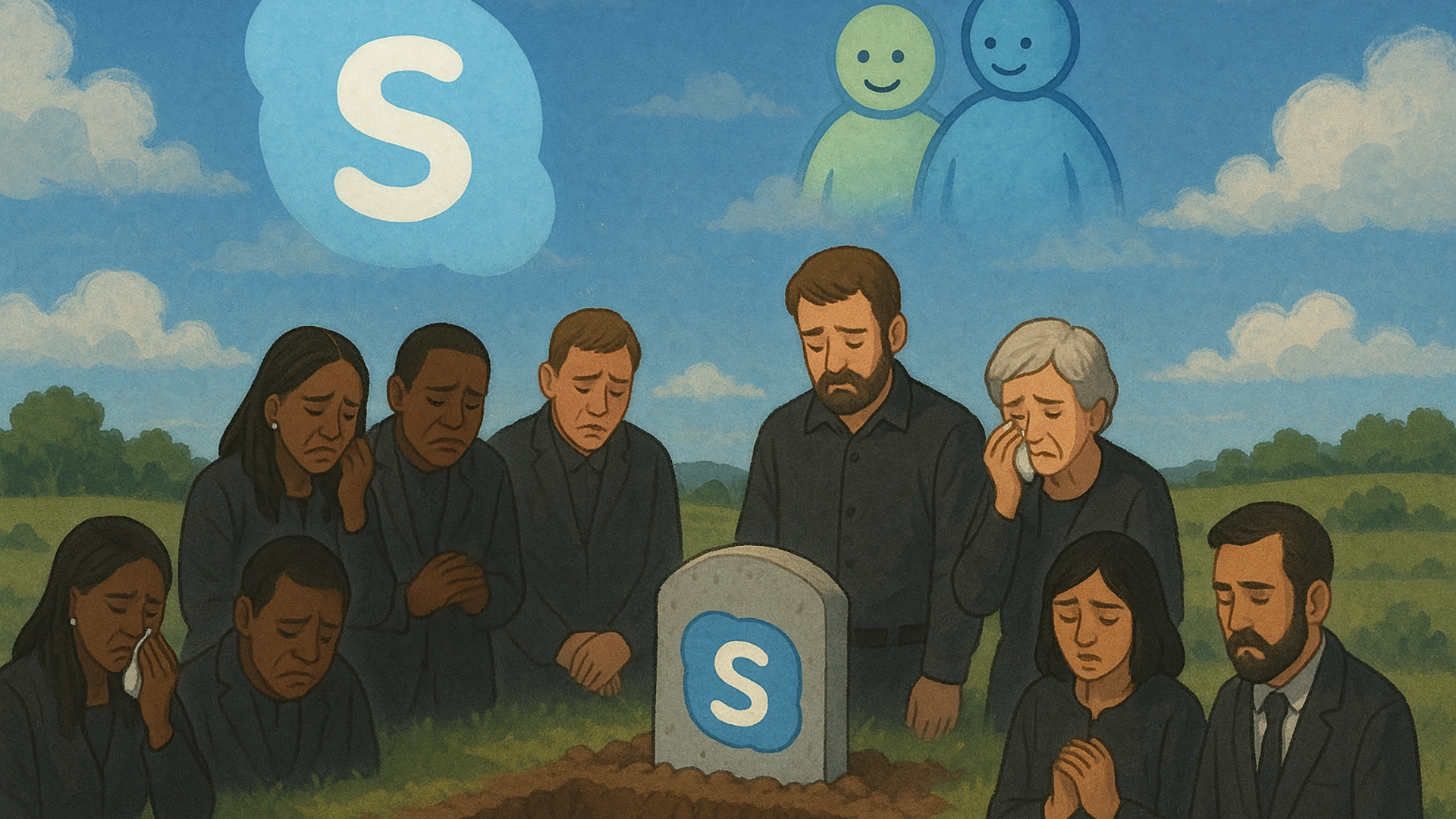 Думка: Skype Зник—Онлайн-Меморіал Улюбленому Технологічному Продукту